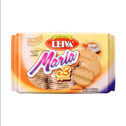LEIVA GALLETA x360gr MARIA C/MIEL