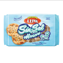 LEIVA GALLETA x330g MARINERAS S/SAL