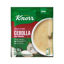KNORR SOPA CREMA x65g CEBOLLA